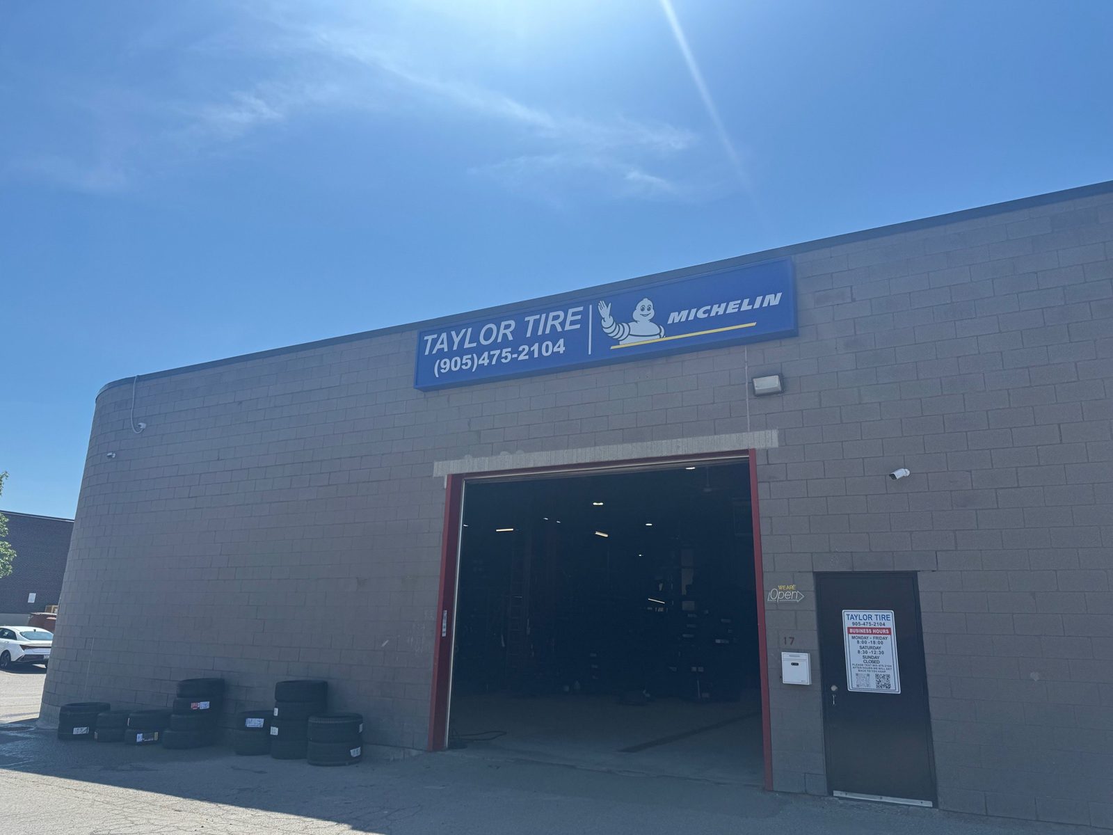 Taylor Tire storefront in Markham